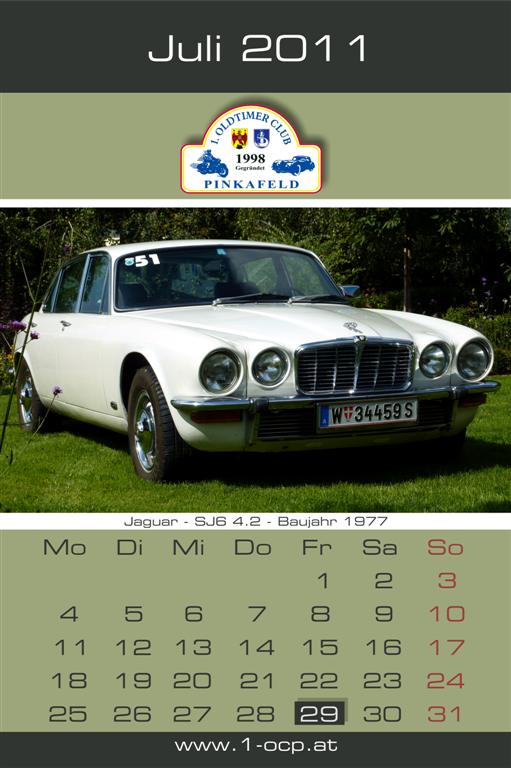 Oldtimerkalender 2011